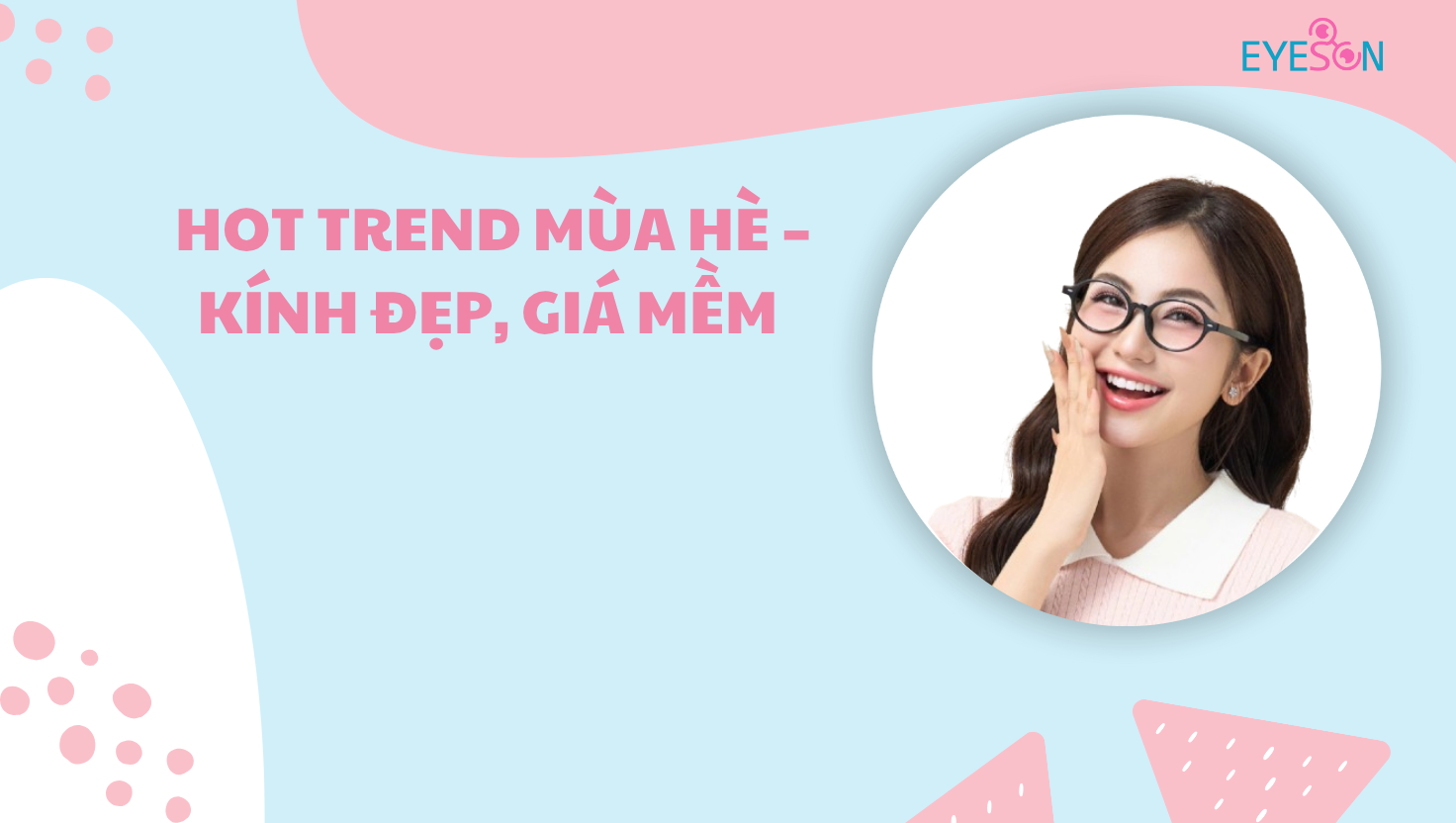 Gọng kính cận unisex kim loại