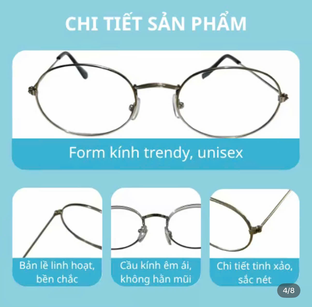 Kính gọng nhựa - Hình ảnh 3