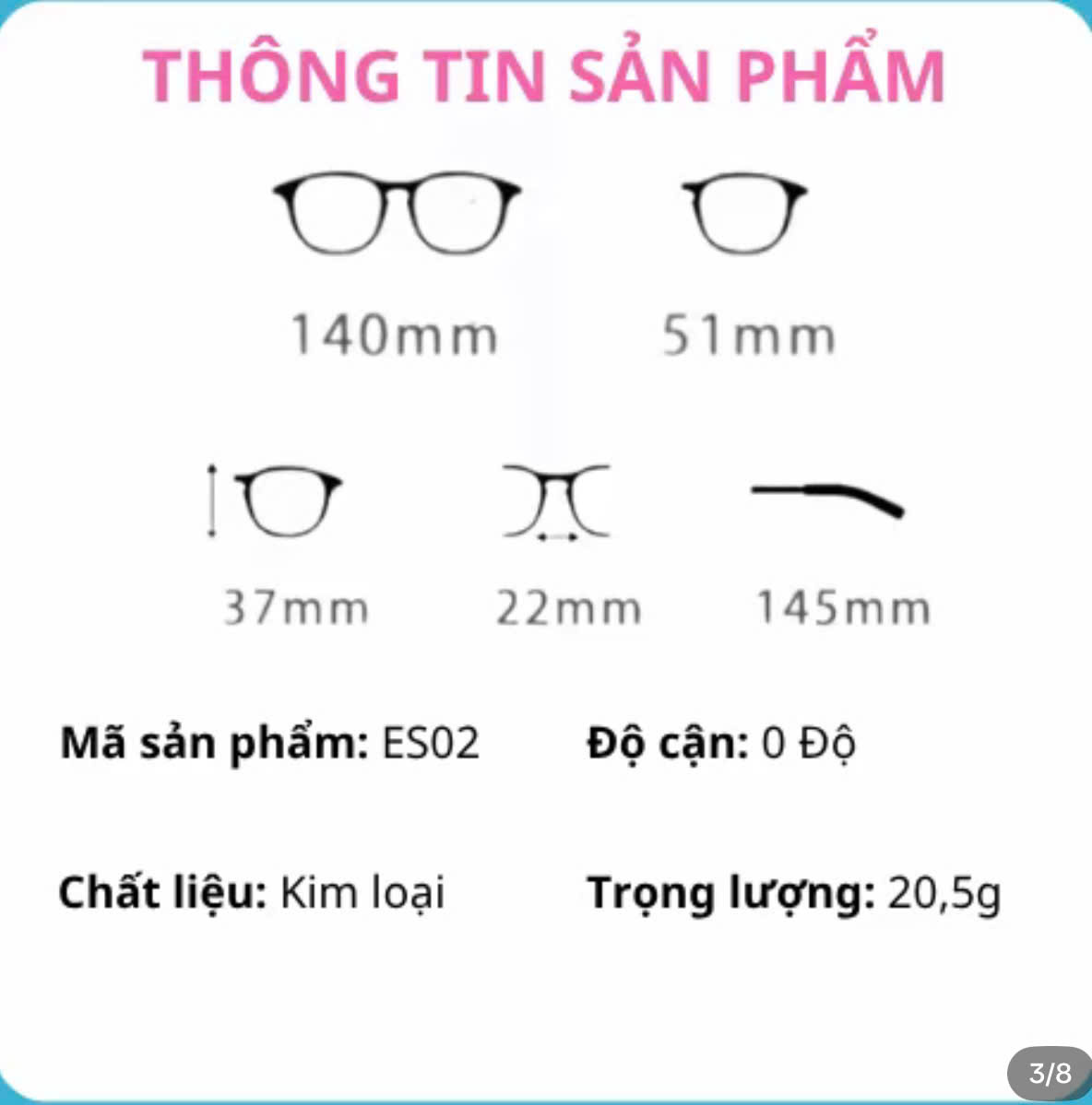 Kính gọng nhựa - Hình ảnh 5